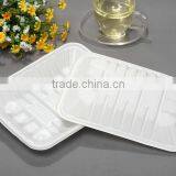 White Rectangle Disposable Plastic Food/fruit Frozen Packing Tray thumbnail-3