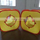 2016 Wholesale Travel Tent for Cat/dog Easy to Carry and Folding Polyster Yellow Cat Toy Tent thumbnail-1