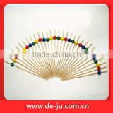 Wholesale Bamboo BBQ Food Skewers Bamboo Kebab Meat Skewers