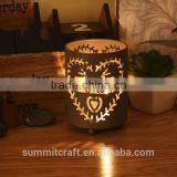 Hollow Metal Reindeer Candlestick Wedding Candle Holder