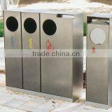 Arlau Metal Steel Street Sorted Trash Can thumbnail-2