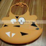 Food Grade Various Animal Design Silicone Baby Bib thumbnail-3