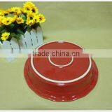 2014 Wholesale Daily Use Porcelain Ceramic Bakeware Fruit Plate thumbnail-3