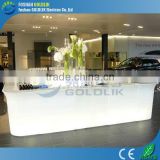 Modern Club Outdoor LED Crescent/Round Bar Counter