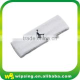 Hot Sale Terry Cotton Cloth Sweat Headband For Running