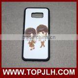 2017 Newest 2D Silicone Case for Samsung S8 Edge thumbnail-3