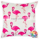 Size 45 cm x 45 cm Flamingo Pillow case cover