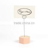 Wooden Base Name Card Clip thumbnail-1