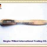 Black Hard Bristle Family Adult Bamboo Toothbrush With Names thumbnail-4
