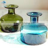 Fine Design Indoor Decoration Exposure Colorful Glass Bottle Flower Vase thumbnail-1
