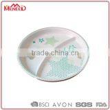 Star Printing 2 Parts Decorative Melamine Dessert Plate Plastic thumbnail-1