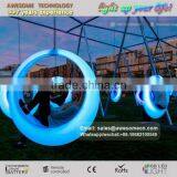 Outdoor Park Use Waterproof Led Illuminated Plastic Ring-shaped Swing thumbnail-2