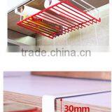 Kitchen Hardware Accessories Sliding Plastic Coating Wire Hanging Basket for Cabinet Storage thumbnail-2