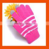 Stripe Knitted Screen Touch IPhone Gloves thumbnail-3