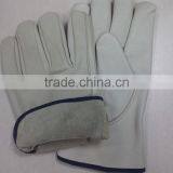 DDSAFETY Wholesale Cow Grain Leather Driver Gloves thumbnail-2