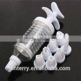 Includes 8 Shaped Piping Nozzies Cake Decorating Set thumbnail-1