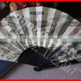 Hot Selling Chinese Silk Hand Folding Fan thumbnail-1