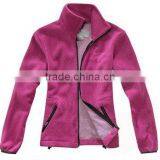 Ladies' 100% Polyester Windproof Mountaineering Jacket With Inner Fleece thumbnail-3