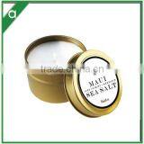 Small Luxury Travel Scented Candle in Gold Tone Tin thumbnail-1