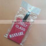 Personalized Full Color Print Plastic ID Pvc Luggage Tag / Pvc Luggage Name Tag thumbnail-6