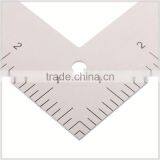 Kearing Brand, 14'' & 24'' Length Metal L Ruler, Aluminum L Shape Ruler for Sewing Market, High Quality Metal Ruler # 5124A thumbnail-2