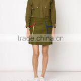 New Arrival Khaki Patch Pocket Fancy Casual Shirt OEM Service thumbnail-1
