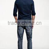 2015 Pure Color Autumn Man United Buiness Men Shirt thumbnail-3