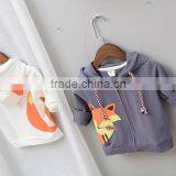 YE5202 Autumn 2017 Children Clothing Zipper Cartoon Boys Hooded Coats thumbnail-1