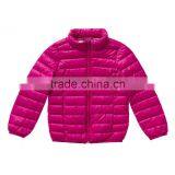 100% Polyester, Taffeta, Down Touch Padding Children Boys High Neck Jacket