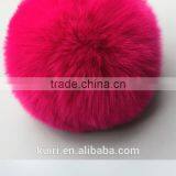 100% Genuine Rex Rabbit Fur/rex/fox/raccoon/mink Fur Pom Poms for Sale thumbnail-4