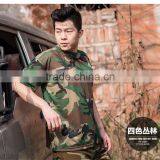 2016 Wholesale Men Camouflage Dryfit Breathable T-shirt Men Army Tactical Combat T Shirt Military Sport Camo Camp Mens T Shirts thumbnail-4