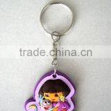 3D Cartoon Figurine Key Chain