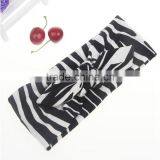 Fashion Zebra And Leopard Cotton Elastic Headband,Bow Knot Headband thumbnail-6
