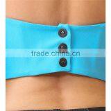 OEM Summer Latest Lady Flowing Strapless Short Front Long Back Blouse thumbnail-5