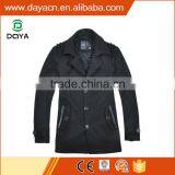 Custom Hot Sale Men's Fashion Plain Worsted Coat thumbnail-1