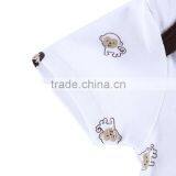 Factory Price Summer 100% Cotton Newborn Short Sleeve Bodysuit Soft Playsuit Baby Boy Romper Animal Pattern thumbnail-5