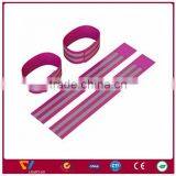 Highly Reflective Safety Slap Wrap Hook and Loop Armband With Two Straps Under CE EN 13356 thumbnail-5