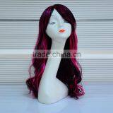 Heat Resistant Synthetic Fiber Ombre Wig,Natural Scalp Synthetic Hair Wig thumbnail-6