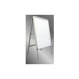 PVC Board Poster Display Stands , Lightweight Metal Snap Frame