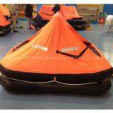 SOLAS Approved Davit Launched Inflatable Life Raft Capacity of 12-25 thumbnail-1