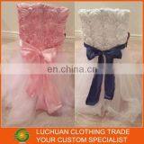Fancy Design Wedding Rosette Chair Cover thumbnail-2