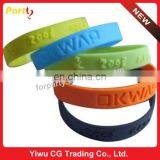 CG-10 Cheap Silicone Bracelet Rubber Bracelet Silicone Wristbands thumbnail-1