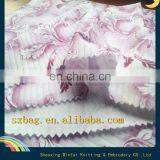Shaoxing Textile T/C Drop Needle Printed Knitting Polyester Cotton Interlock Fabric thumbnail-3