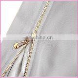 Summer Thin Chiffon Long Wrap Skirt Sexy Side Zipper Design Skirt thumbnail-5