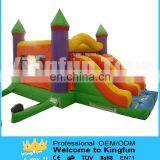 Hot Sales Inflatable Castle With Double Slides thumbnail-1