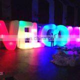 Lighting Inflatable Letters for Event Decoration