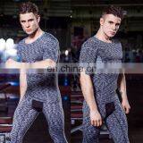 Breathable Comfortable Man Sports Tight Workout Exercise Fitness Shirt Clothing thumbnail-6