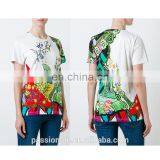 High Quality Sublimation Print Fitness Tshirt Tee thumbnail-2