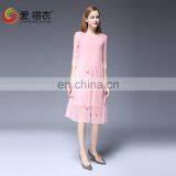 Dongguan Clothes Factory Women Wear Pure Color Casual Outdoor Dresses thumbnail-5