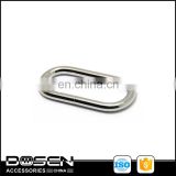 To popular Fashion Metal Seat Belt Buckle ,high quality Shiny nickle free luggage Belt Buckle.